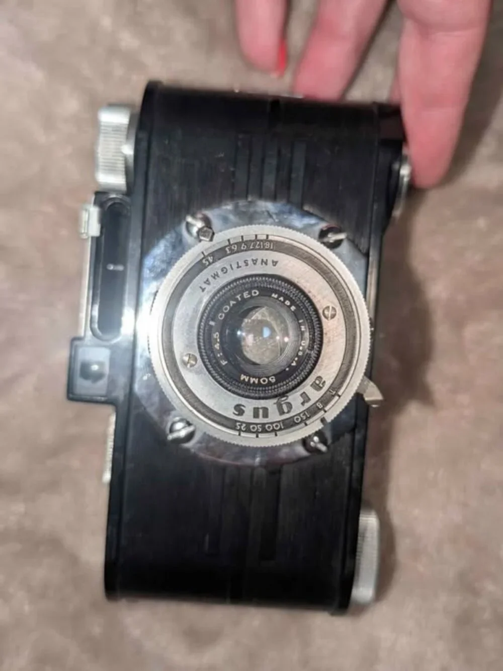 Vintage Argus Camera with Genuine Leather Case